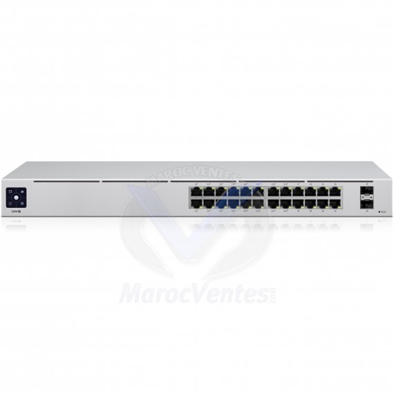 UNIFI SWITCH PRO 24 PORTS GEN2 Géré L2/L3 Gigabit Ethernet (10/100/1000) 2SFP Argent USW-Pro-24